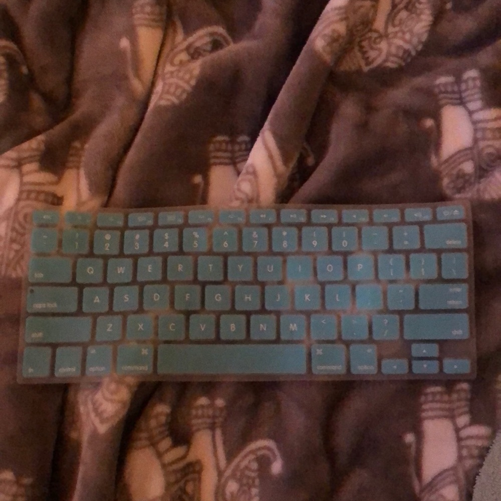 Mac book air keyboard cover. Barely used